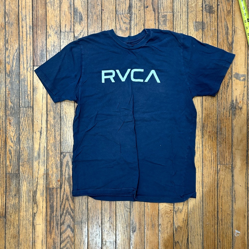 RVCA Men's Black Short Sleeve Tee